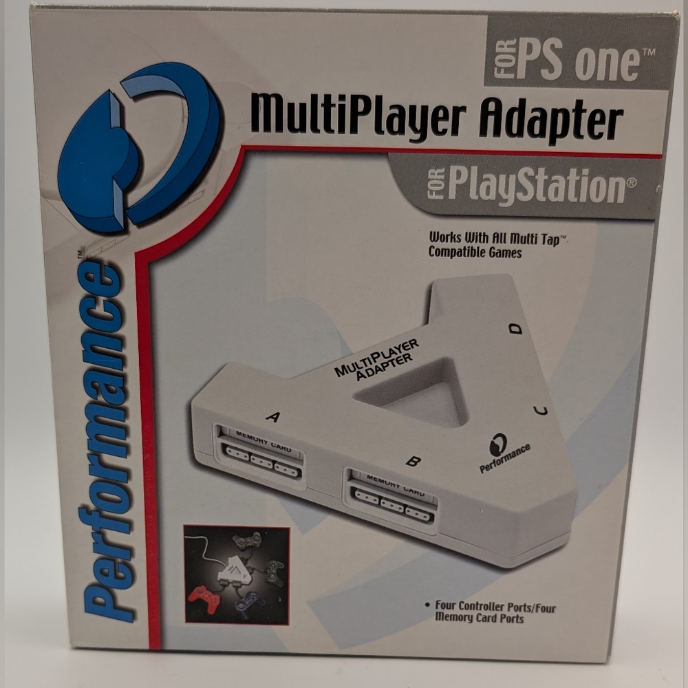 MultiPlayer Adapter for PS One - White